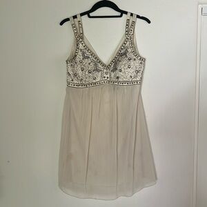 White Beaded Dress